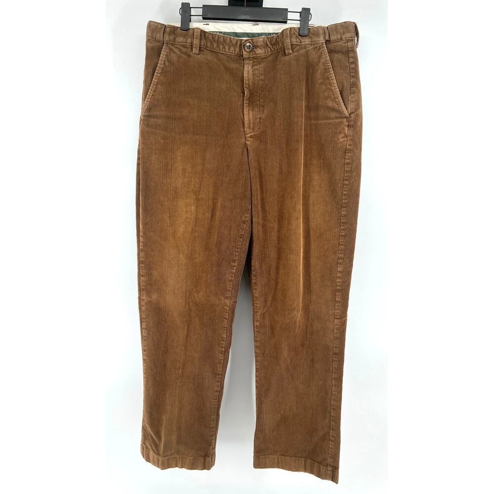 Men's L.L.Bean Stretch Country Corduroy Pants, Natural Fit, 36x30 Brown